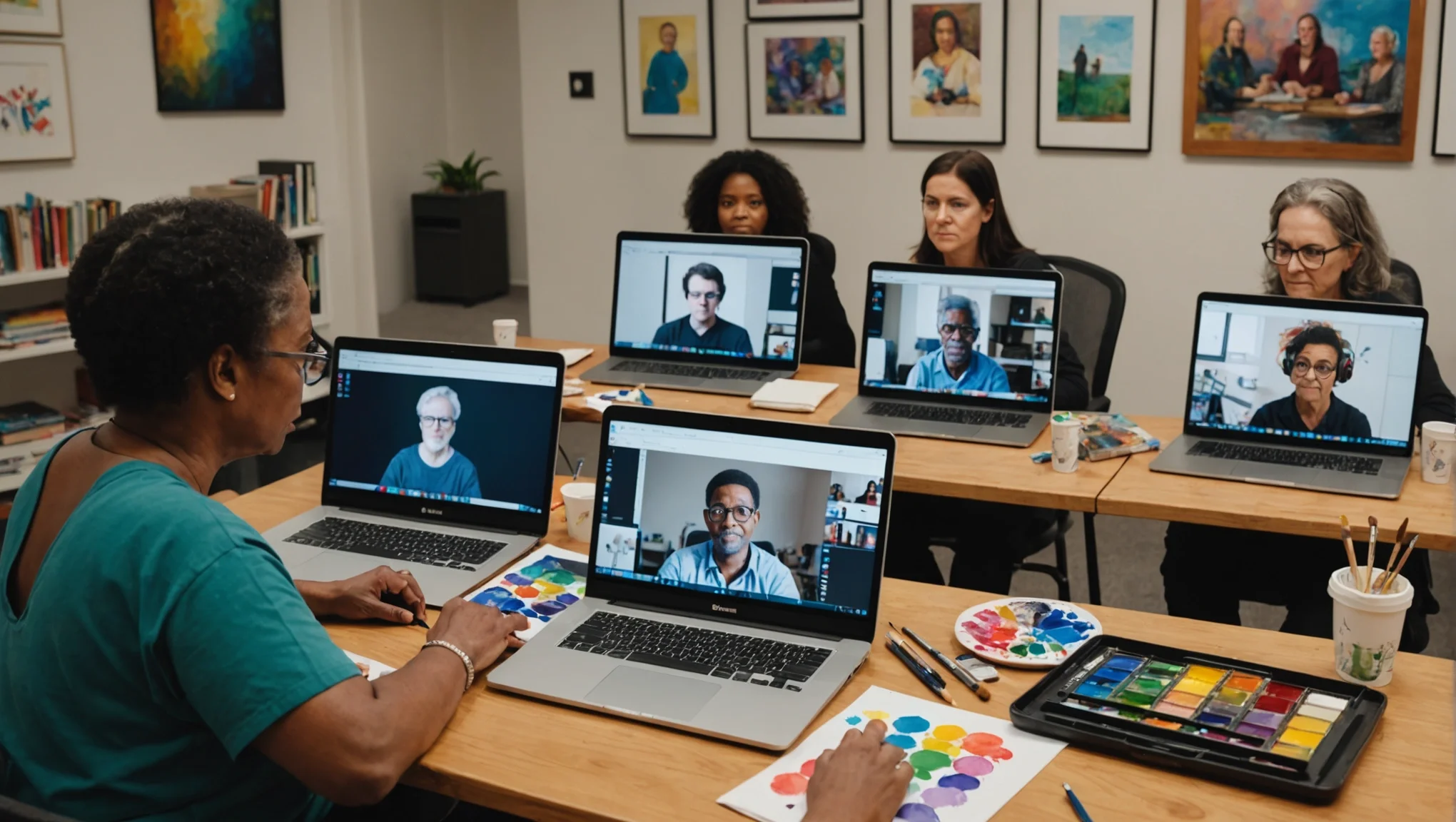 Découvrir la Peinture en Ligne: Cours et Techniques pour Tous