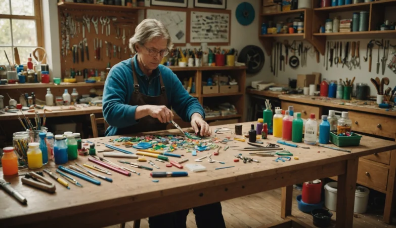 Idées de bricolage en plastique