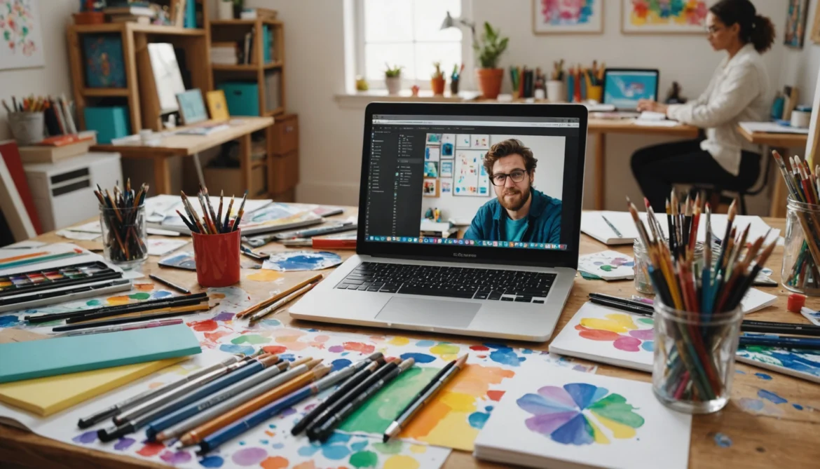 Découvrez l’art plastique en ligne : des tutoriels qui libèrent votre créativité