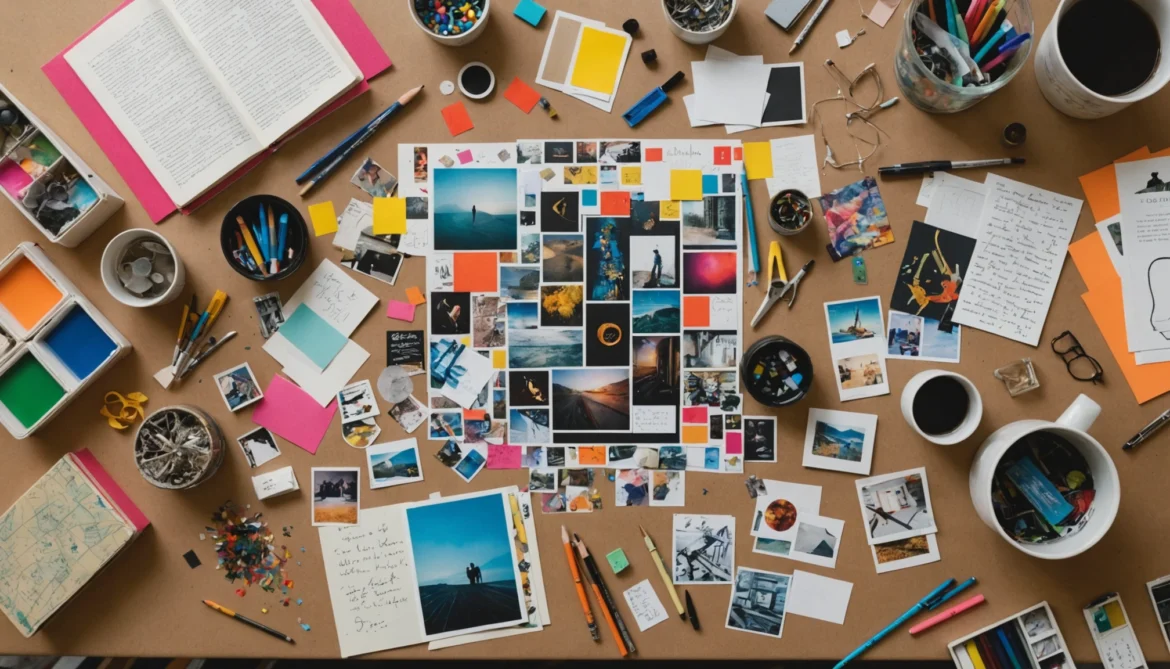 Créer un collage qui raconte votre histoire : inspirations et techniques inattendues
