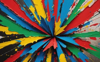 Techniques d'art abstrait